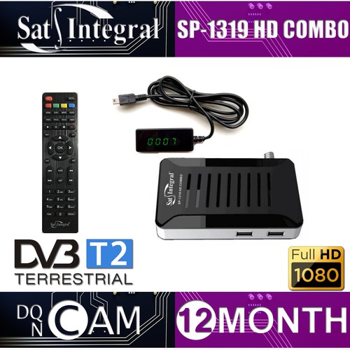 Sat integral 1319 combo - hd,